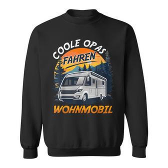 Camping Coole Opas Fahren Im Wohnmobil Lustiges Camping Sweatshirt - Seseable