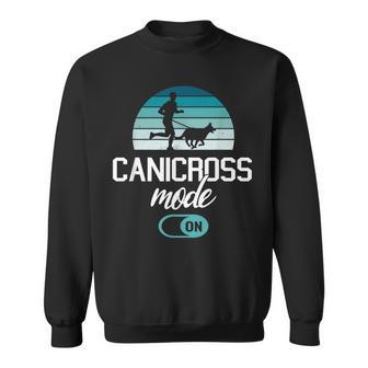 Canicross Runner 犬 トレイルランニング スウェットシャツ - Kawaiitshirt