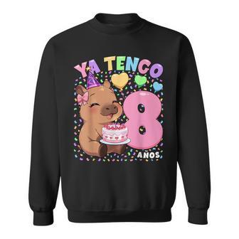 Capybara Niñas 8 Cumpleaños Carpincho Ya Tengo 8 Años Camisa de entrenamiento - Regaloses