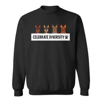 Celebrate Diversity ミニチュアピンシャー犬 スウェットシャツ - Kawaiitshirt