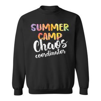 Chaos Coordinator Summer Camp Counselor Camping Sweatshirt - Thegiftio UK