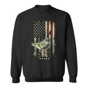 Chasseurs De Drapeaux Américains Chasse Oiseau Bécasse Sweater e - Cadeauxyz