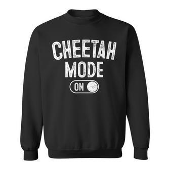 Cheetah Mode On Costume Safari Sweatshirt - Thegiftio UK