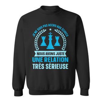 Chessman Échecs Maître Des Échecs Jeu Deociété Sweater e - Cadeauxyz