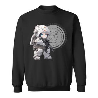 Chibi Charaeries 【アニメ、ちびキャラ、デフォルメ、タクティカル、かわいい、かっこいい】 スウェットシャツ - Kawaiitshirt