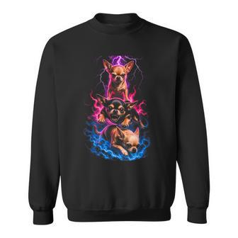 Chihuahua Rayo Fantasía Perro Arte Camisa de entrenamiento - Regaloses