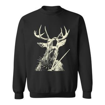 Ciervo Tocando La Batería Divertido Músico Animal Baterista Punk Rock Camisa de entrenamiento - Regaloses