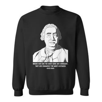 Citazione Filosofiacettico David Hume Felpa - Novitaregali