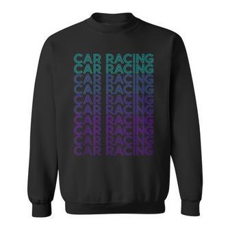Coche De Carreras Retro De Coche De Carreras In Mangas Camisa de entrenamiento - Regaloses