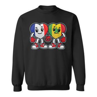 Corazones De Amistad De Francia Yenegal Camisa de entrenamiento - Regaloses