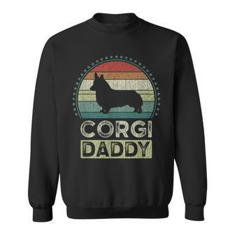 Corgi Daddy Father's Day Welsh Corgi Dad Sweatshirt - Thegiftio UK