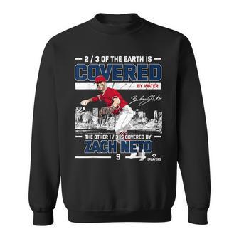 Covered Zach Neto Los Angeles Mlbpa スウェットシャツ - Kawaiitshirt