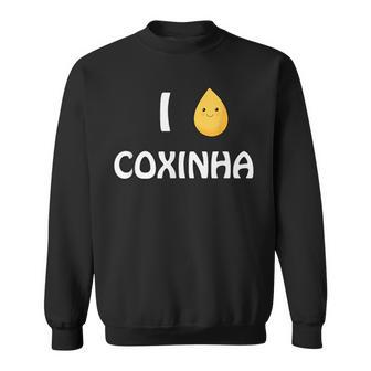 Coxinhaが大好き本物のブラジルオリジナル。 スウェットシャツ - Kawaiitshirt
