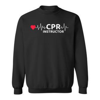 Cprインストラクター 応急処置 Emt Ems 救急救命士 Cprインストラクター スウェットシャツ - Kawaiitshirt