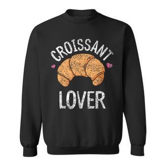Croissant Lover Mignon Croissants Amoureux Croissant Sweater e - Cadeauxyz