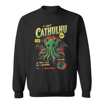Cthulhu Un Gatoalvaje Cathulhu O Monstruo Horror Cósmico Camisa de entrenamiento - Regaloses