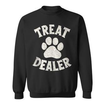 Cute Dog Saying Treat Dealer Sweatshirt - Thegiftio UK