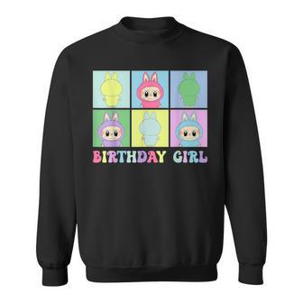Cute Lover The Monsters Pink Halloween Christmas Sweatshirt - Thegiftio