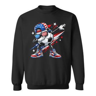 Dabbing Soccer American 250 Years 1776-2026 Usa 4Th Of July Sweatshirt - Thegiftio UK