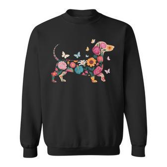 Dackel Hund Damen Dackel Dekor Kinder Lustiger Dackel Sweatshirt - Seseable