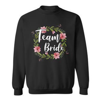 Damen Team Braut Bride Brautjungfern Jga Party Hochzeit Sweatshirt - Seseable