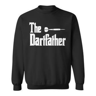 The Dart Father Darts Dart Player Father's Day Darts Lover Sweatshirt - Thegiftio UK