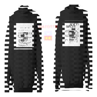 Drapeau De Mayotte Belle Idee Cadeauouvenir Sweater e - Cadeauxyz