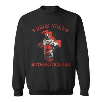 Deus Loult Costume De Chevalier Templier Croix I Deusult Sweater e - Cadeauxyz
