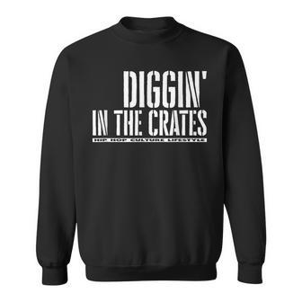 Diggin In In The Cates レコードボックス スウェットシャツ - Kawaiitshirt