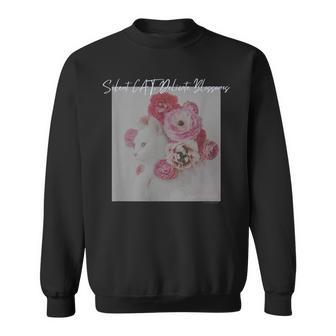Dim The Lights 013 メンズ ロック ライブ フェス バンド 音楽 おしゃれ キッズ 猫 Cat スウェットシャツ - Kawaiitshirt