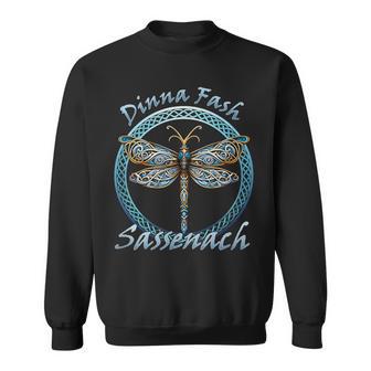 Dinna Fachassenach Gaelica Libellulacozzese Outlander Felpa - Novitaregali