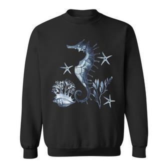 Diseño De Caballito De Mar Turquesa Camisa de entrenamiento - Regaloses