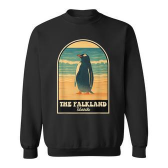 Diseñointage Deiaje De Las Islas Malvinas Con Pingüino Illustra Camisa de entrenamiento - Regaloses