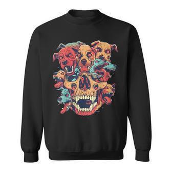 Disfruta De Tu Lado Profundo Con Este Diseño De Calavera De Perro Camisa de entrenamiento - Regaloses