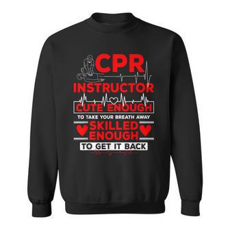 Divertente Magliettaalvavita Per Istruttori Di Rcp Felpa - Novitaregali
