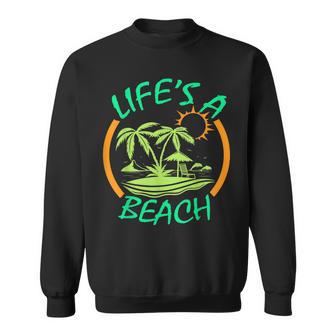 Divertidas S Deerano Paraacaciones En La Playa Life's A Beach Camisa de entrenamiento - Regaloses