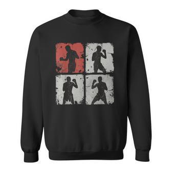 Divertido Collage De Boxeo Retro Para Hombres Entrenadores Y Boxeadores Juveniles Camisa de entrenamiento - Regaloses