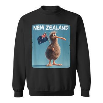Divertido Disfraz De Animal De Nueva Zelanda Kiwi En Estilo De Dibujos Animados Camisa de entrenamiento - Regaloses