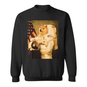 Dogecoin Doge Astronauta Moneda Cryptomoneda Comercio Camisa de entrenamiento - Regaloses