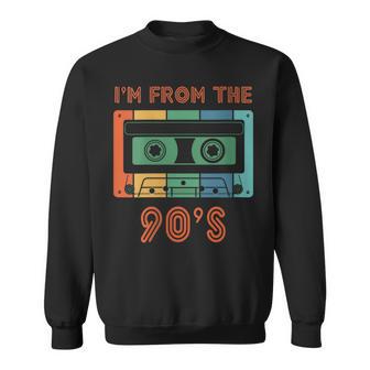 Donna Mixtape Cassettes I'm From The 90'S Music Cassette Anni '90 Anni '80 Con Collo A Felpa - Novitaregali