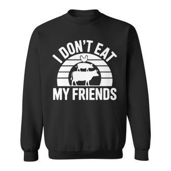 I Don't Eat My Friends -Egano Divertido Manga Larga Camisa de entrenamiento - Regaloses
