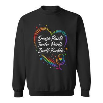Douze Points Devise Du Concours De Chanson Grand Prix Sweater e - Cadeauxyz