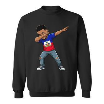 Drapeau Haïtien Dab Pose Haïti Sweater e - Cadeauxyz