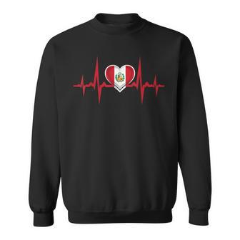 Drapeau Péruvien Fierté Péruvienne Racines Péruviennes Drapeau Péruvien Sweater e - Cadeauxyz