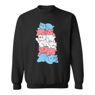 Drapeau Transgenre Trans Pride Lgbtq Ours Sweater e - Cadeauxyz