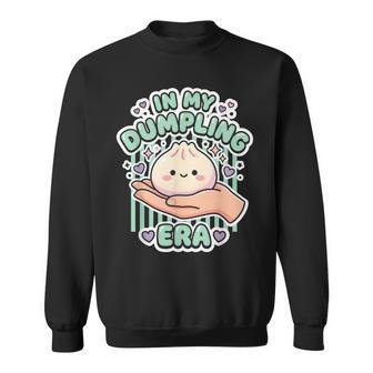 In My Dumpling Era Dumpling Squishy Cute Stress Ball Graphic Sweatshirt - Thegiftio UK