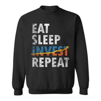 Eatleep Invest Repeat Investment Trading スウェットシャツ - Kawaiitshirt