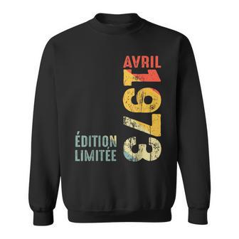 Édition Limitée Avril 1973 Année 1973 Retro 1973Intage Sweater e - Cadeauxyz