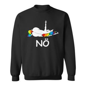 Einhornpruch Nö Nicht Heutetatement Lustiges Einhorn Sweatshirt - Seseable