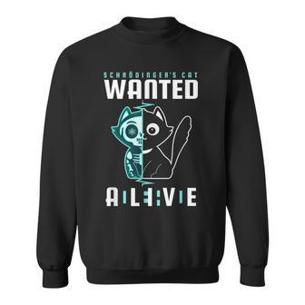 El Gato Dechrödinger Quería Dead And Alive Físico Camisa de entrenamiento - Regaloses